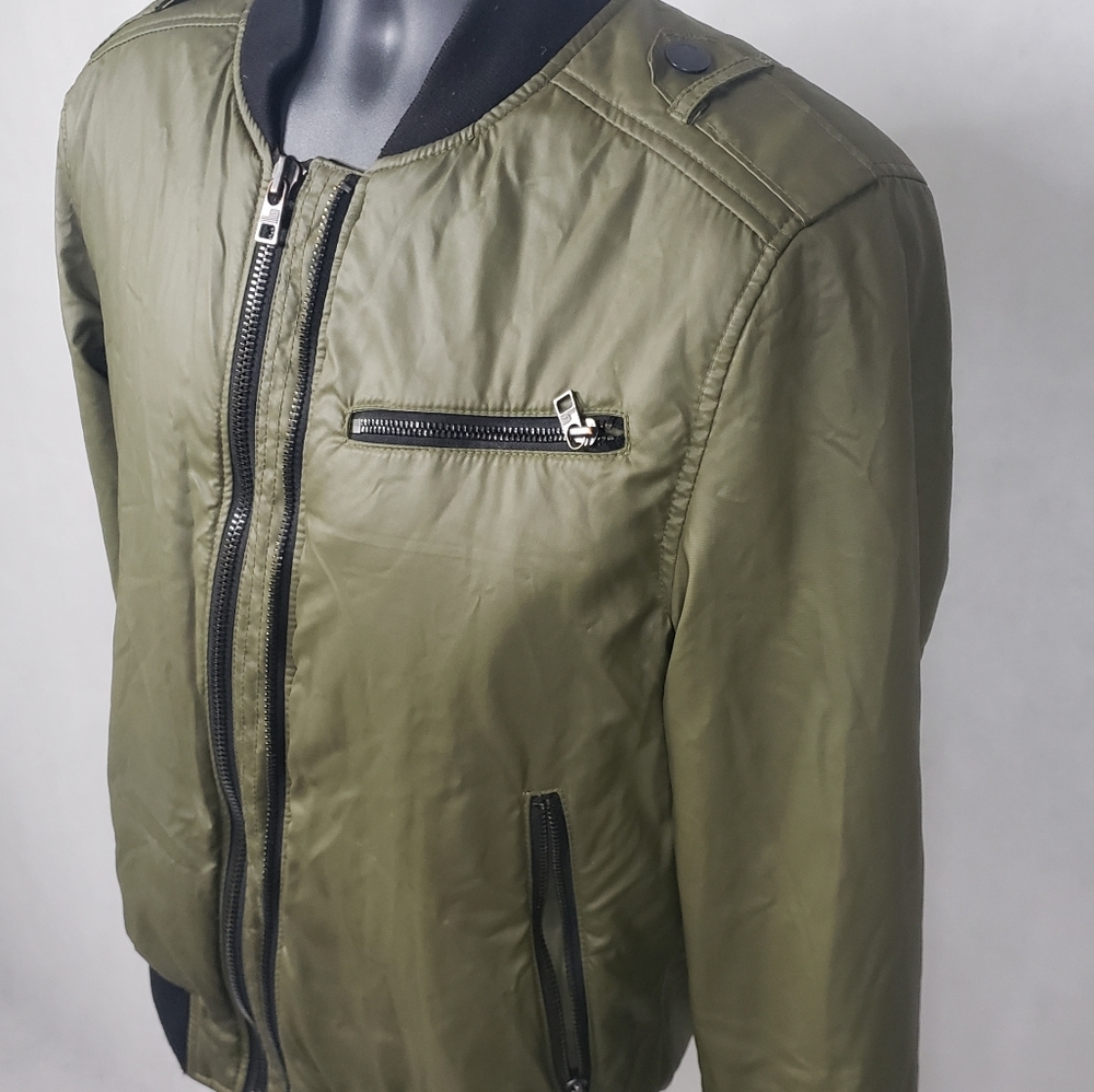 Green Bomber Jacket